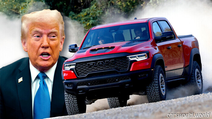 Los Compradores De Camionetas Pueden Ser La Verdadera Razón Por La Que Trump Retrocedió En Los Aranceles | Carscoops